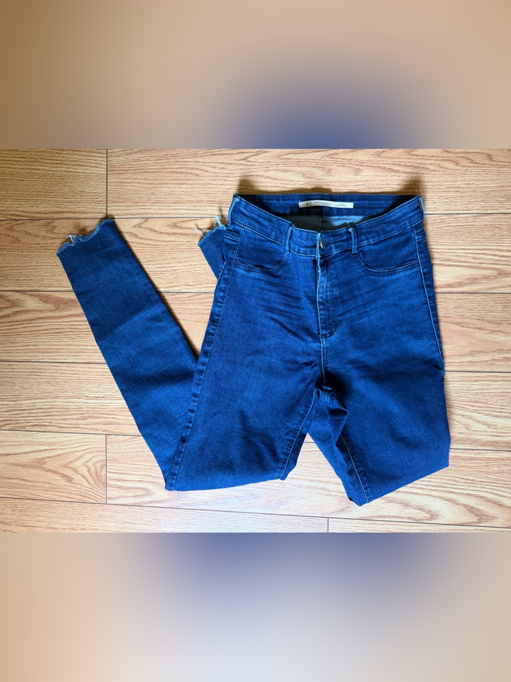 Zara Trafaluc Denim Makers Dark Blue Skinny Jeans
